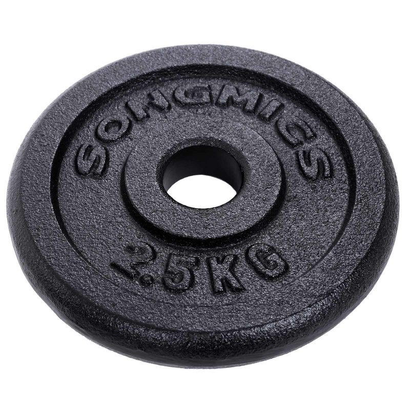 Halkers - gantere - fontă - gimnastică de acasă - set de 2 - 40 kg de greutăți