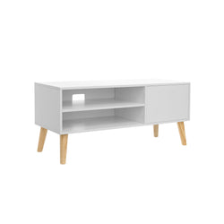 TV-kast - Lowboard - Televisietafel - Salontafel - Televisiekast - Modern - Wit