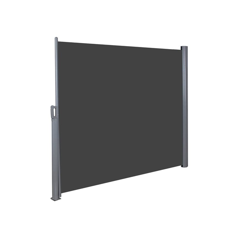 Canopy lateral - extensibil - 160 x 300 cm (H X L) - Ecran de confidențialitate - Protecție solară - Negru