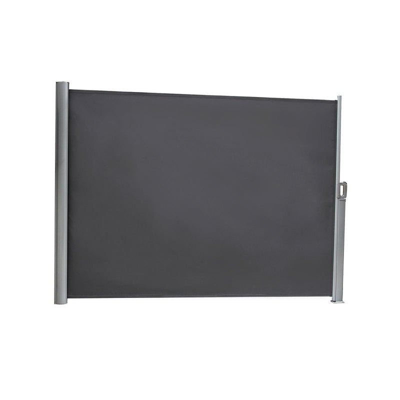 Canopy lateral - extensibil - 160 x 300 cm (H X L) - Ecran de confidențialitate - Protecție solară - Negru