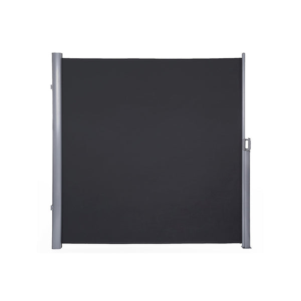 Canopée latérale - Protection des informations - Sunshade - Extensible - 180 x 350 cm - noir