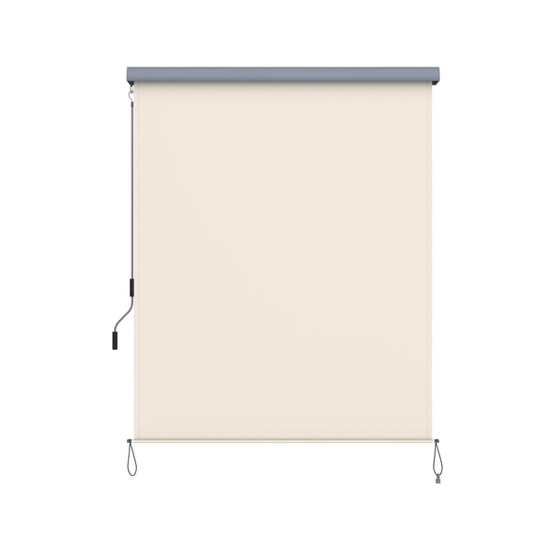 Verticale luifel - Zonnewering - Zonnescherm - 1,6 x 2,5 m - Beige