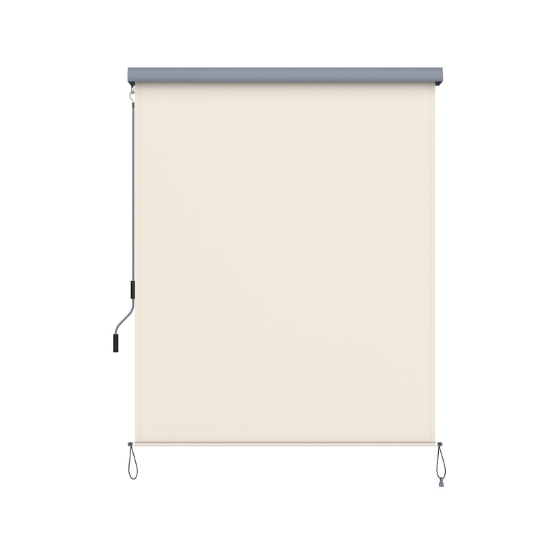 Vertikal tak - solskydd - markis - 1,6 x 2,5 m - beige