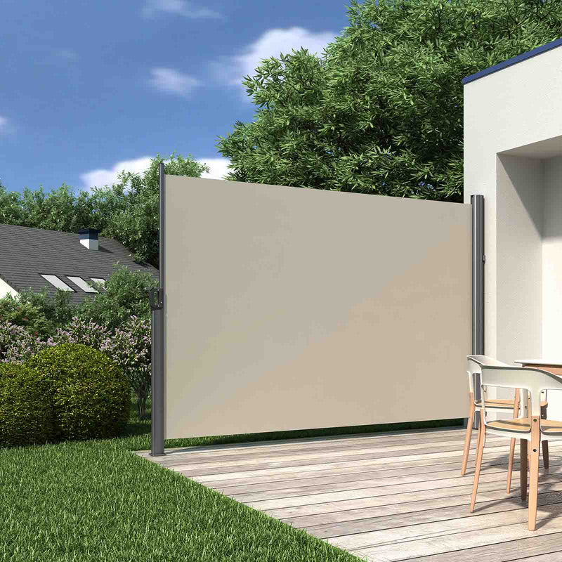 Side Canopy - Se skærm - Solbeskyttelse - 200 x 300 cm - Beige