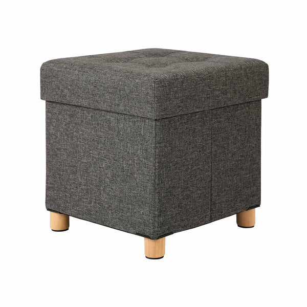 SEAT COMUNE - POUF - PENTRU POOTOL cu spațiu de depozitare - cu capac - picioare din lemn