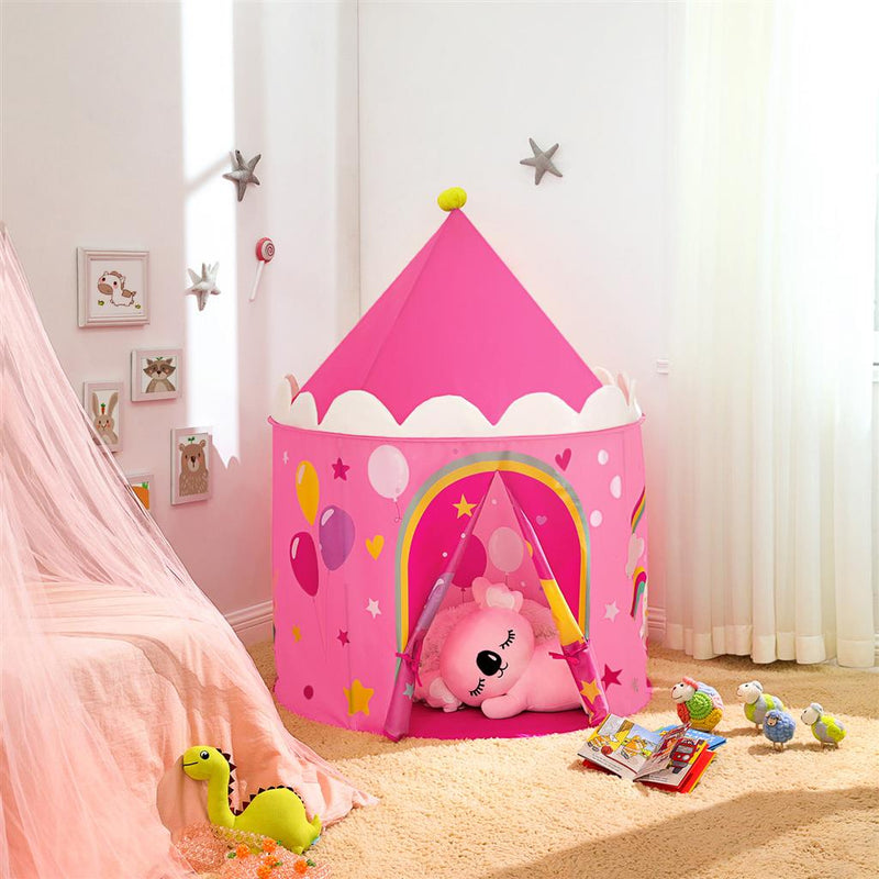 Princess Castle - Castle - Play Tent - Pink - Pour les enfants