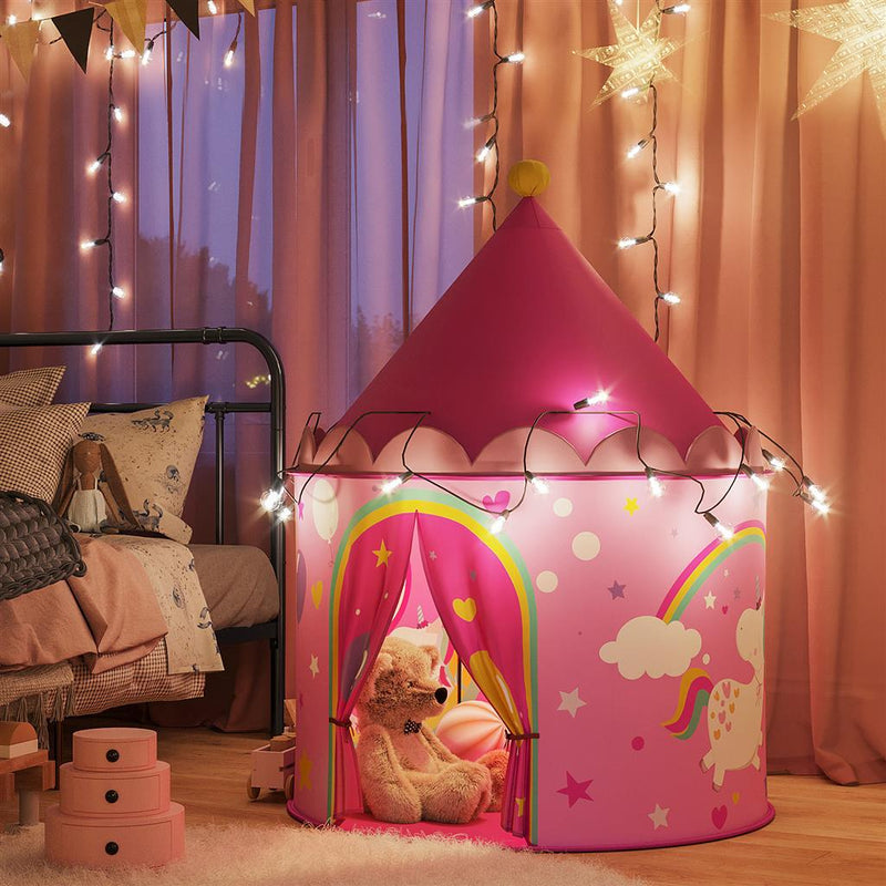 Princess Castle - Castle - Play Tent - Pink - Pour les enfants