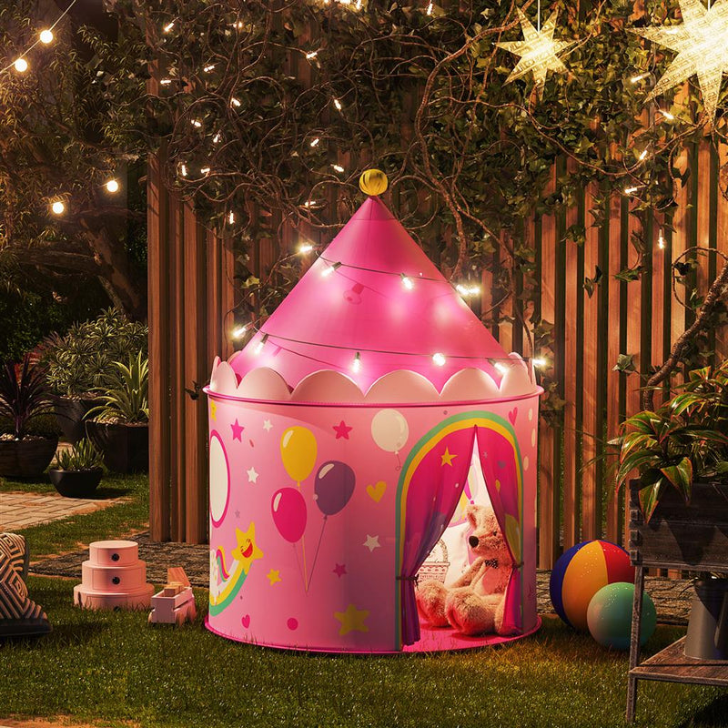 Princess Castle - Castle - Play Tent - Pink - Pour les enfants