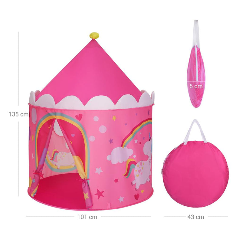 Princess Castle - Castle - Play Tent - Pink - Pour les enfants