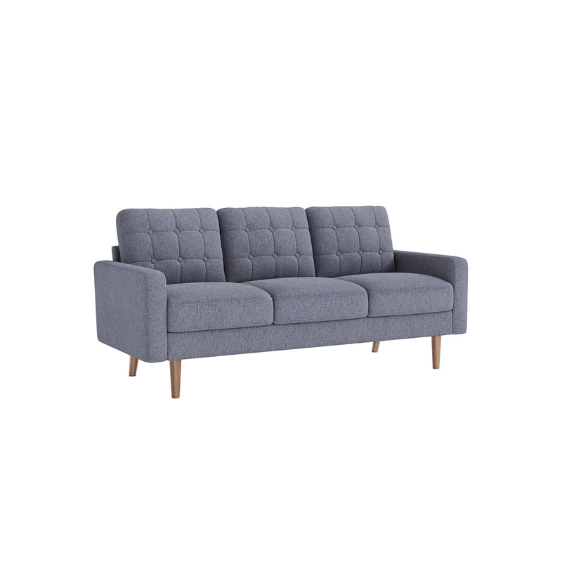 Sofa - Stue Bench - 3 Zitter - Opdaterede møbler - 182 x 80,5 x 84 cm - Grå