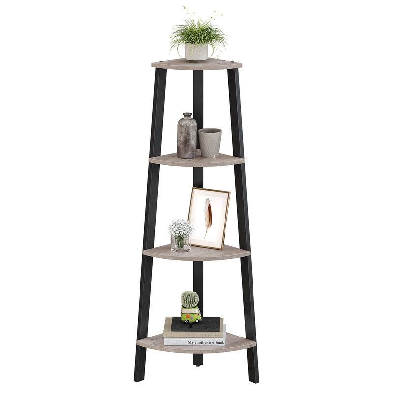 Corner Board - Corner Cabinet - Bibliotecă - Board Ladder - cu 4 - cu oțel