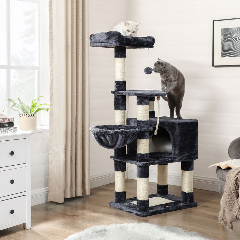 Cat Tree - Stable Scratching Post - Smoke Grey