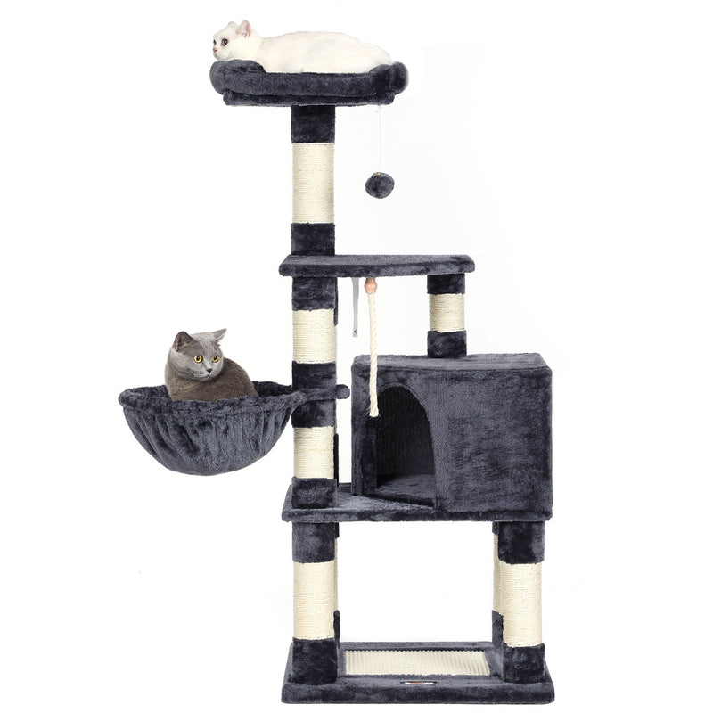 Cat Tree - Stable Scratching Post - Smoke Grey