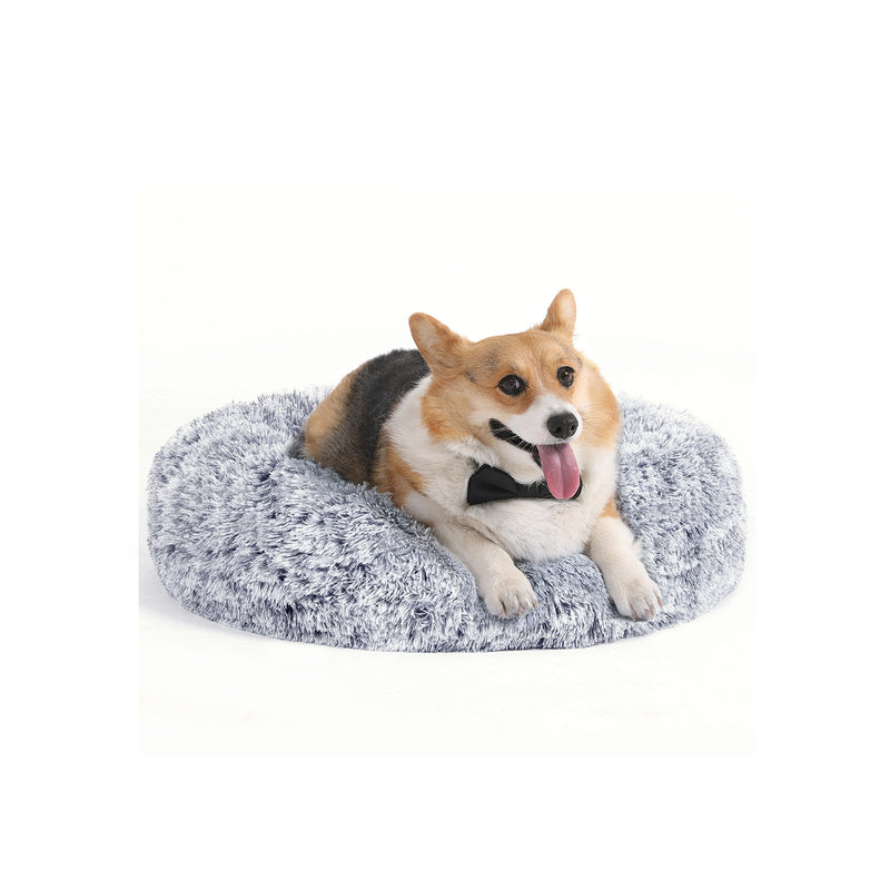 Soft Dog Bed - Cat Bed - Plush - Gray