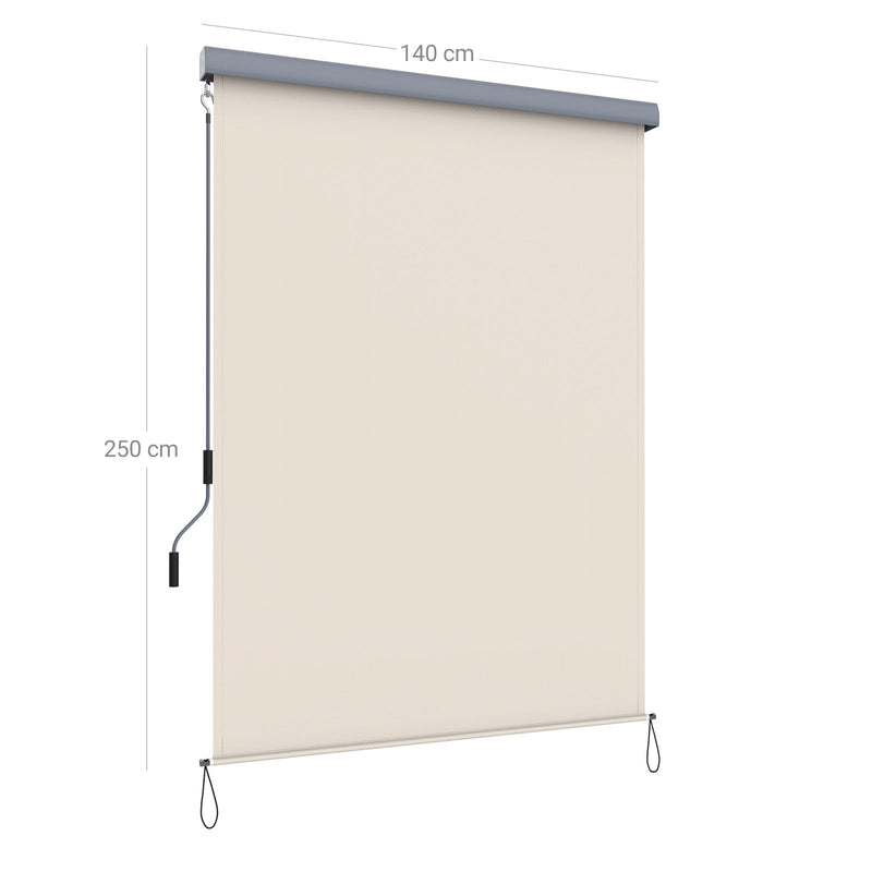 Solskydd - Sunshade - Windshield - Beige