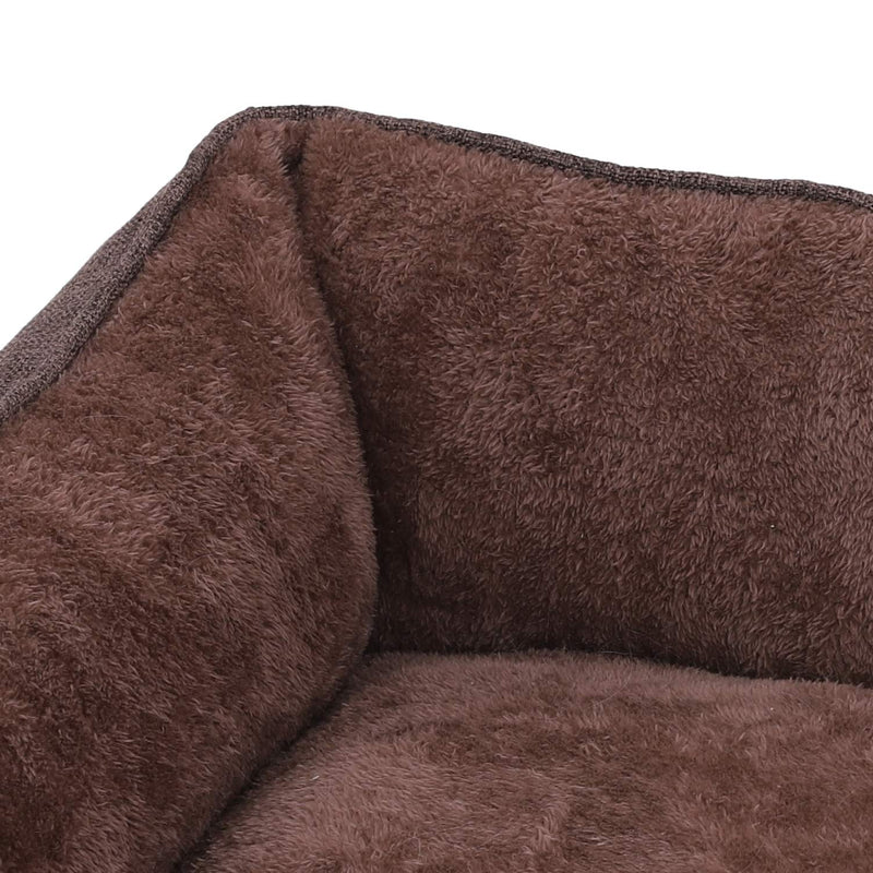 Lit de chien - lit de chien - coussin de chien - 75 cm - brun