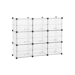 Shoe Rack - Shoe Cabinet - Shoes Box - Shoe Storage - Transparent